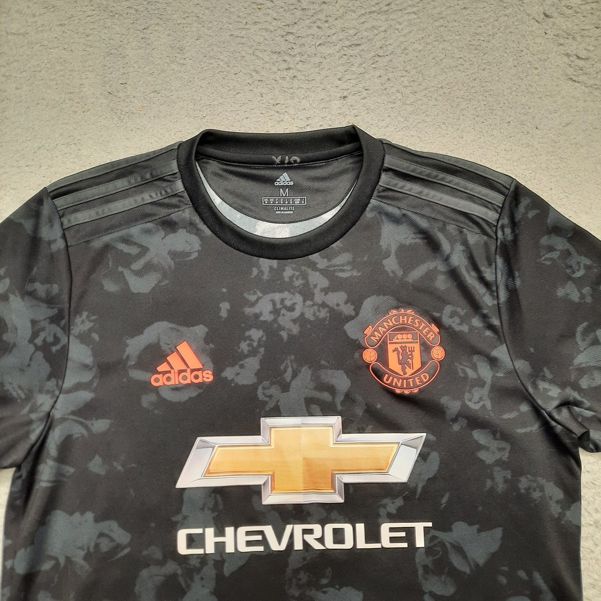  Manchester United シャツ Mサイズ Adidas Manchester United Jersey Size Medium Black Third 19/20
