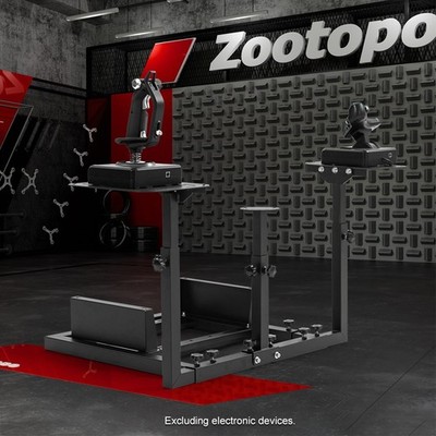 Zootopo Flight Simulator Cockpit Stand Passend Für Logitech X52 Thrustmaster