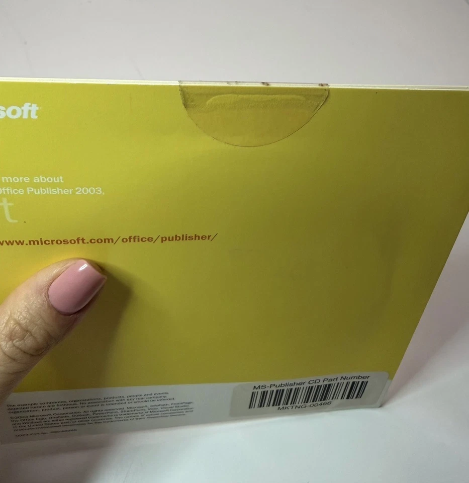 Microsoft Office Publisher 2003 Evaluation Kit – New Sealed Promo CD - Image 3 of 3