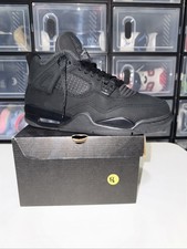 Air Jordan 4 Retro GS Black Cat 2025