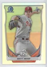 2014 Bowman Draft Chrome Refractor Matt Imhof #CDP45 3a3
