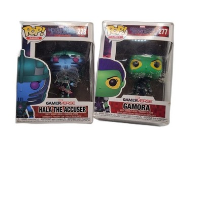 Funko Pop Marvel Guardians of the Galaxy Gamerverse Gamora #277 & Hala #278 Set