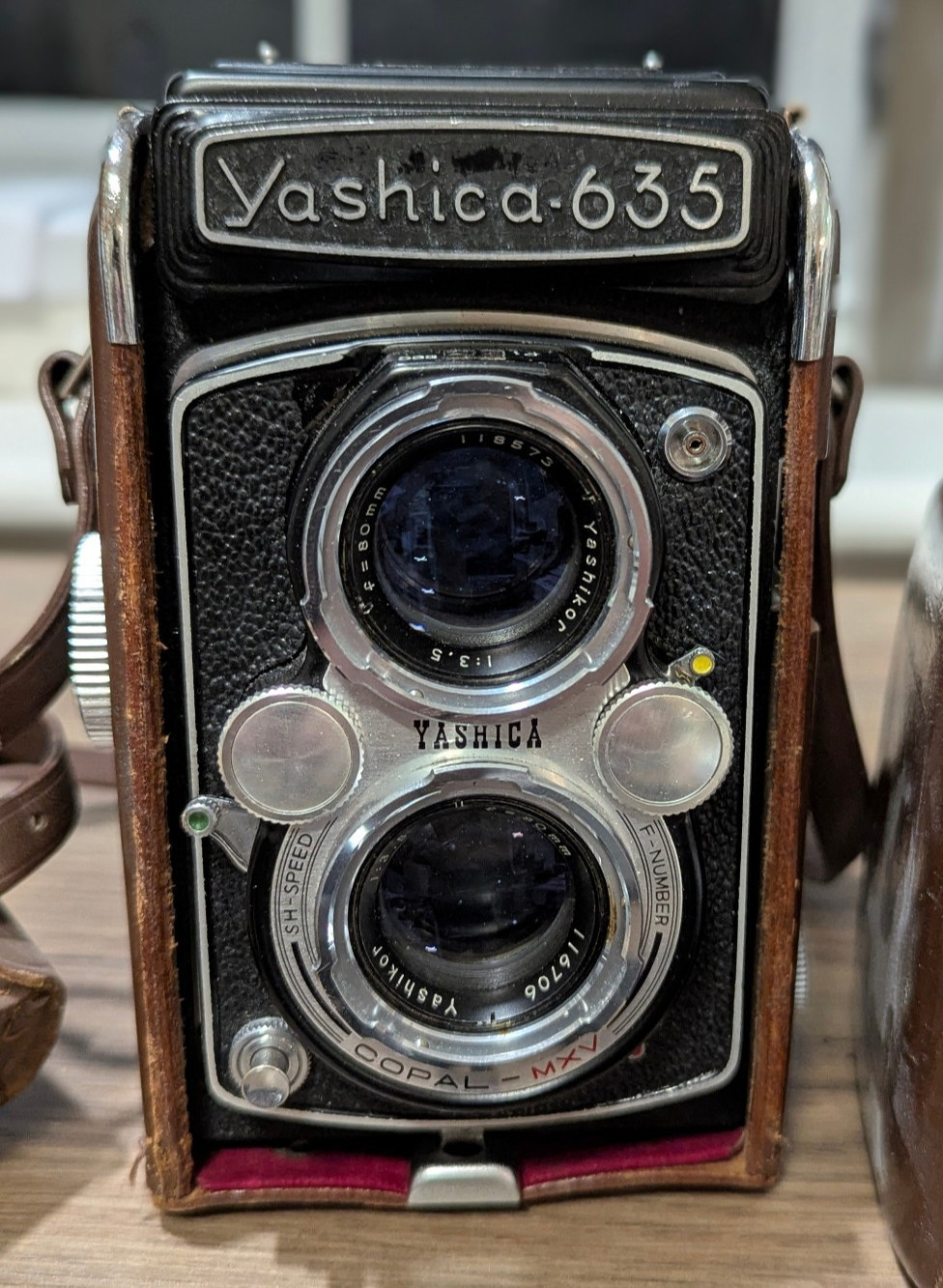Yashica 635 TLR 120 Medium Format Film Camera + accessories + film