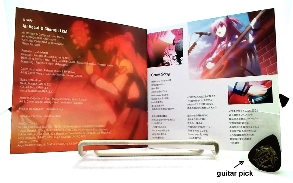 TV Anime Angel Beats Galdemo Girls Dead Monster CD Album Keep The Beats OBI - Image 4 of 4