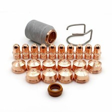23pcs for plasma for torch Electrode PR0101 Tips Nozzle 1 4mm PD0101 PC0109 for