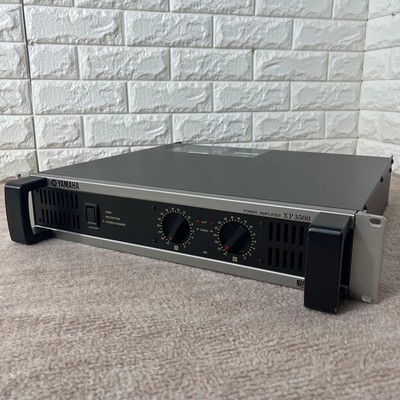 YAMAHA XP3500 パワーアンプ Yamaha XP3500 2-Channel Power Amplifier Tested Rare Discontinued