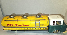 Vintage Oil Tanker MG 201 Tin Truck W/defects