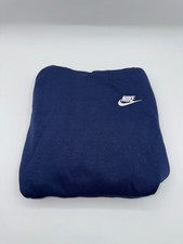 Nike Boys Sportswear Club Fleece Pullover Hoodie Midnight Navy Size L