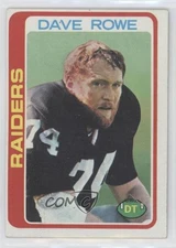 1978 Topps Dave Rowe #481 0x2f
