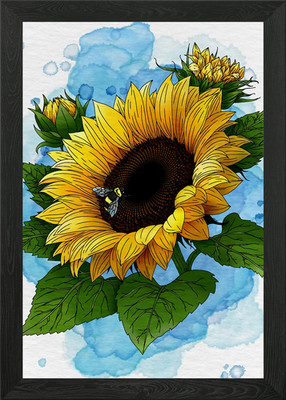 Nectar Nirvana Framed Wall Art Poster Canvas Print Picture