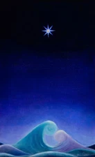 Agnes Pelton : Purple Star Icon : Archival Art Print