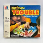 VINTAGE Trouble Pop-O-Matic Game COMPLETE Milton Bradley 1986 Kids