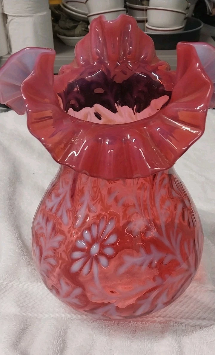 Cranberry Shade Indiana Fenton Art Glass for sale | eBay
