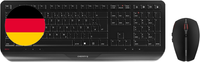 Cherry Gentix Desktop, Kabelloses Tastatur-Maus-Set, Deutsches Layout (Qwertz),