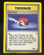 Pokemon TCG Poké Ball 64/64 Jungle 1999 Trainer Common Regular English
