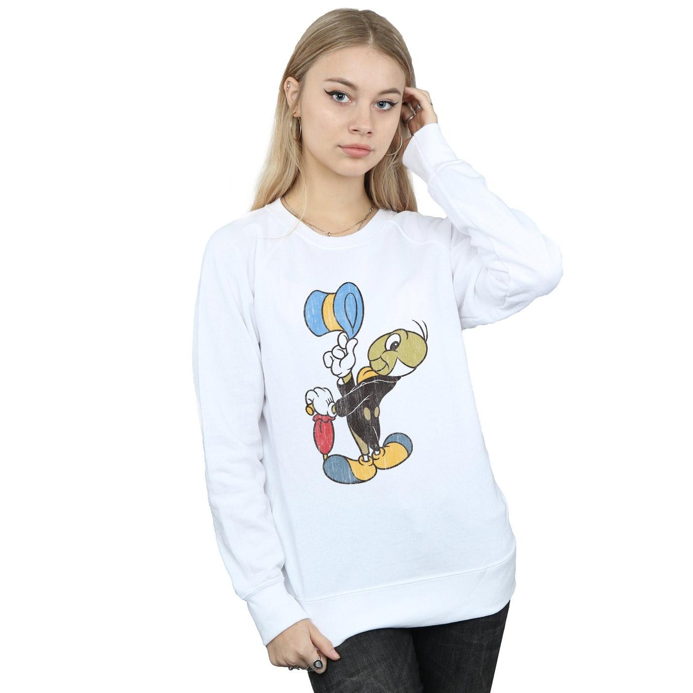 Disney Jersey de Pinocho y Pepito Grillo para Mujer (BI48400)