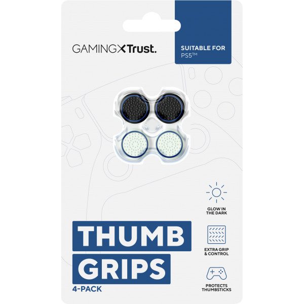 Trust GXT 266 4-Pack Thumb Grips PS5: Grip Totale per Controller DualSense - 2