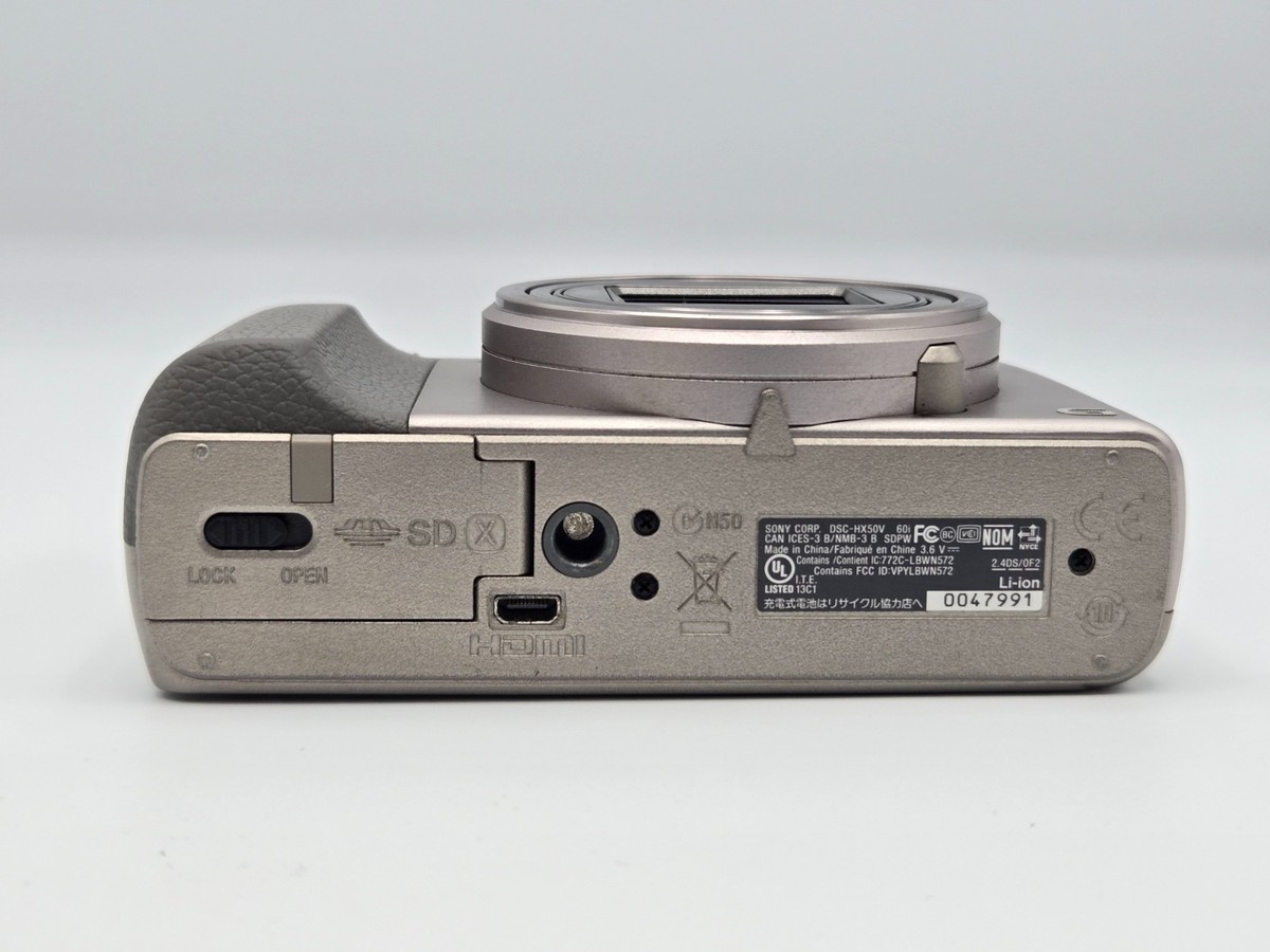SONY ソニー DSC-HX50V シルバー N.MINT] SONY Cyber-Shot DSC-HX50V Silver Compact Digital Camera