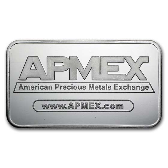 5 oz Silver Bar APMEX .999 Fine 82688