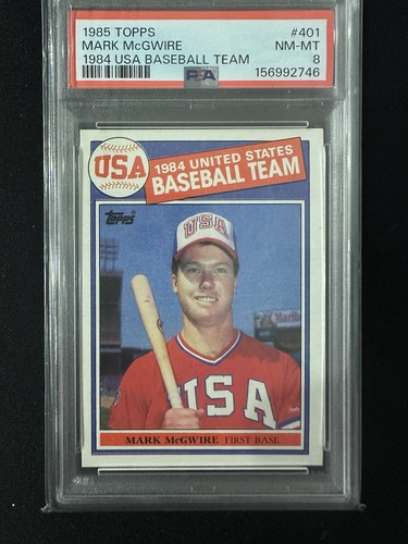 1985 Topps - Mark McGwire #401 (RC)