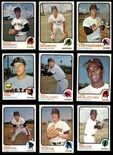 1973 Topps Boston Red Sox Team Set 7 - NM 7134220