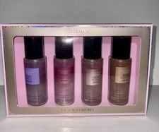 Victoria's Secret Shimmer Body Mist 4-Pack Travel Size Cherry Blossom read