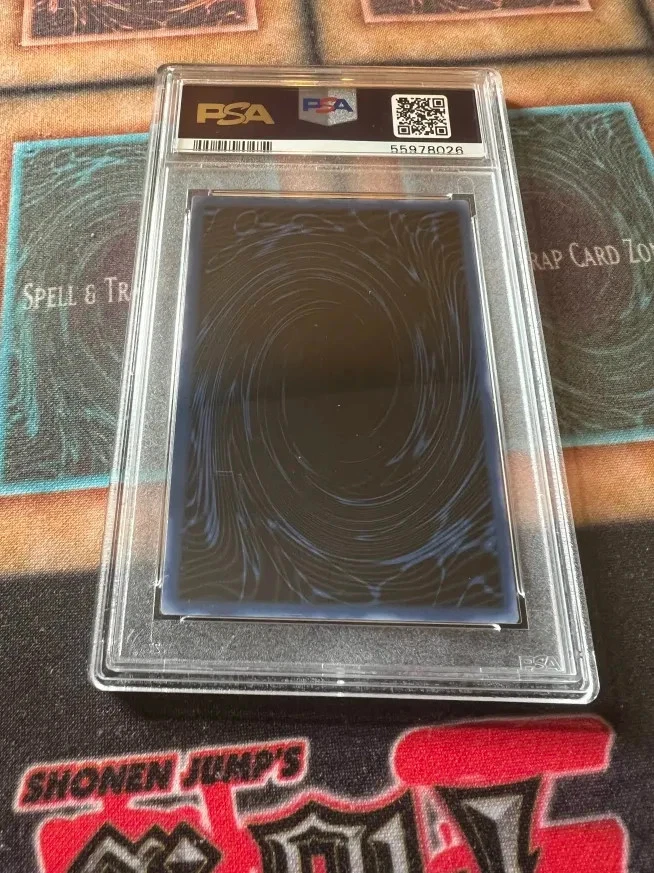 God Cards Obelisk The Tormentor LC01-EN001 2010 Yugioh PSA 10 MINT (stock photo) - Image 2 of 2