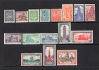 India 1949 definitive set of sixteen mint. SG 309/24, Cat £325