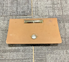 1970 - 1981 Firebird Glovebox Door Assembly With Air Conditioning; GM, Used, Tan