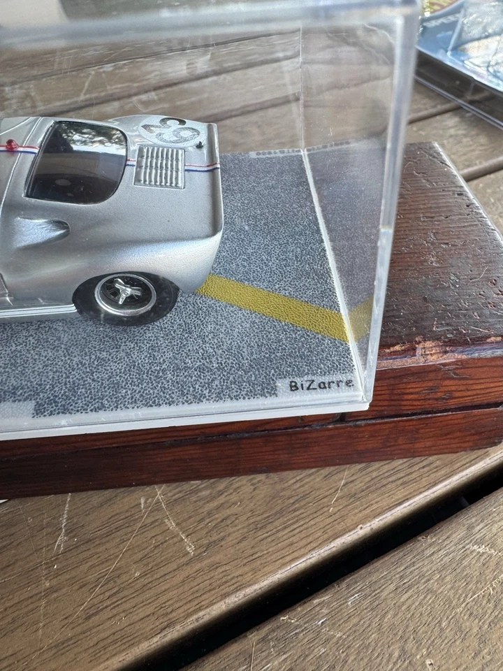 Bizarre 1966 Ford GT40 LM 1966 - RARE Silver - Vintage BZ032 - Image 4 of 4