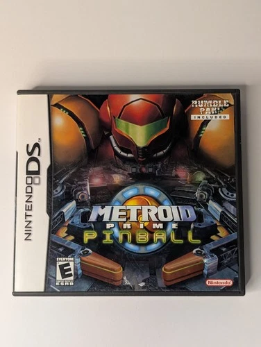 Metroid Prime: Pinball (Nintendo DS, 2006) Complete With Rumble Pack