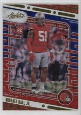 2024 Panini Absolute Rookies Red White & Blue Kaleidoscope Michael Hall Jr 1i1j