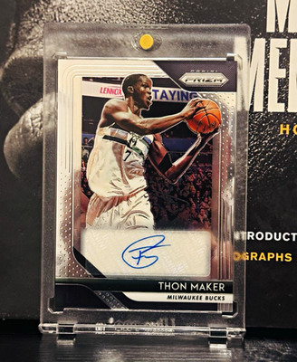 Panini 2018-19 Prizm Thon Maker Signatures Autograph #S-TMK Bucks NBA