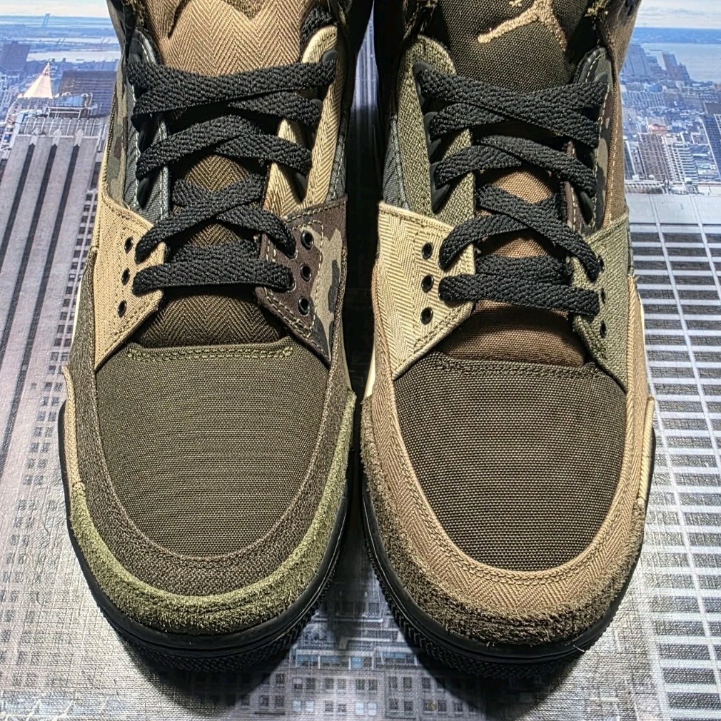 Nike Air Jordan 3 Retro SE Patchwork Camo Mens Size 12.5 DO1830