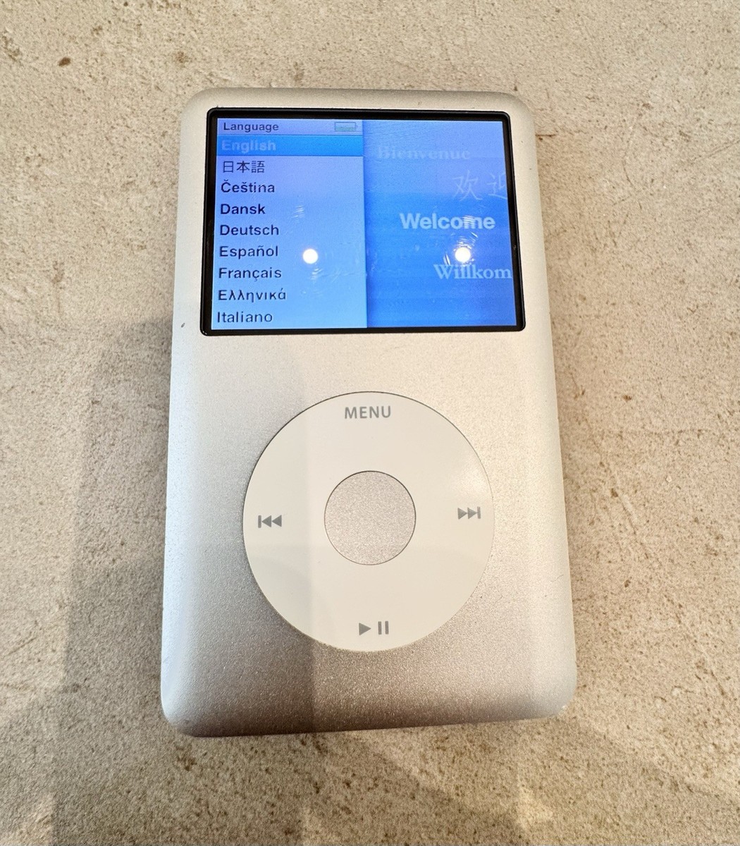 【良品】Apple iPod classic 120GB PB562J/A Apple iPod Classic 120GB MB562J/A the 6th generation New Battery