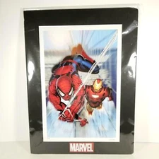 Disney Marvel The Invincible Iron Man 7 Spider-Man Art Lithograph Print LE 1000