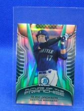 ALEX JACKSON 2014 BOWMAN CHROME DRAFT FUTURE OF THE FRANCHISE REFRACTOR #FF-AJ