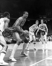 Mychal Thompson Of The Portland Trail Blazers Old Basketball Photo