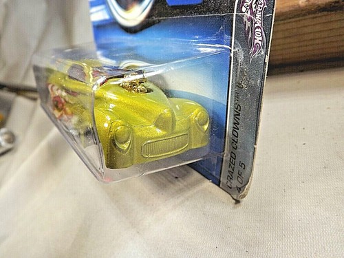 2005 Hot Wheels #114 Crazed Clowns 11 4/5 1941 WILLYS COUPE Olive GrayBase Red5s - Picture 4 of 7