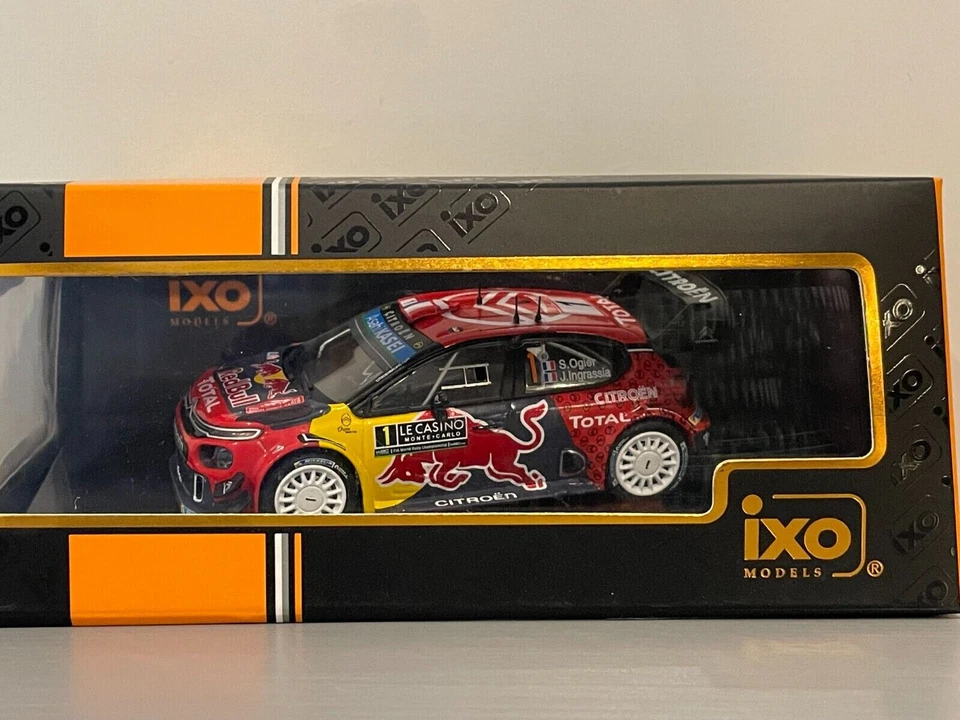 CITROEN C3 WRC #1 WIN RALLYE MONTE CARLO 2019 OGIER INGRASSIA IXO RAM699 1:43 - Photo 2/2