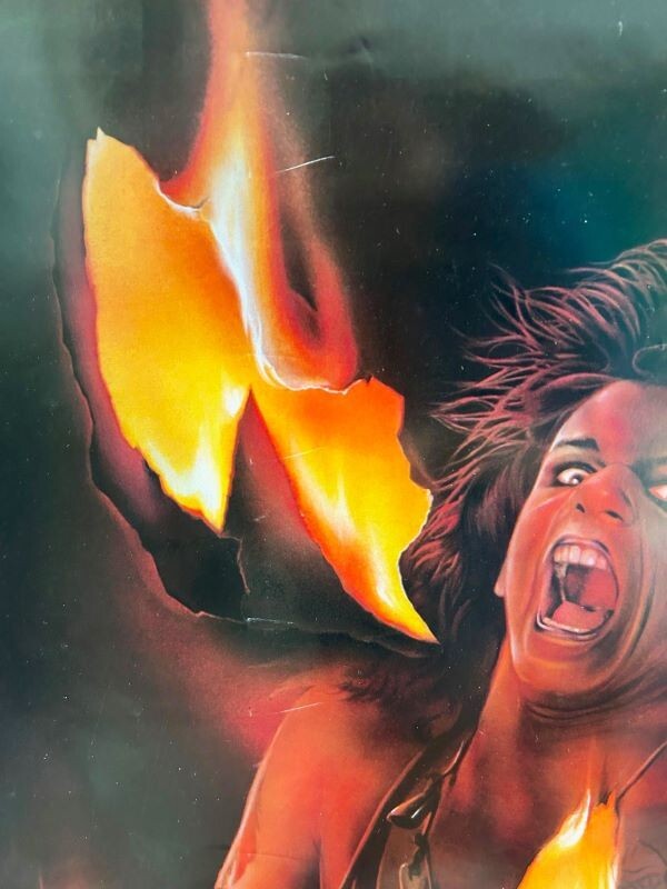 Trick or Treat Movie Poster Gene Simmons Ozzy Osbourne ROLLED*Hollywood