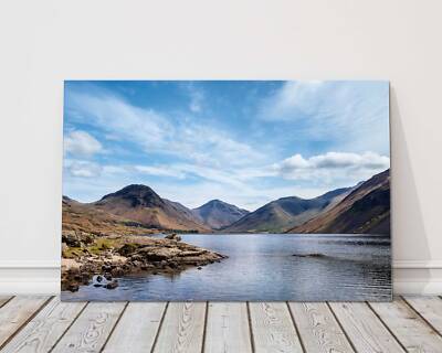 Wast Water Lake, Lake District. Canvas picture print stunning view landscape