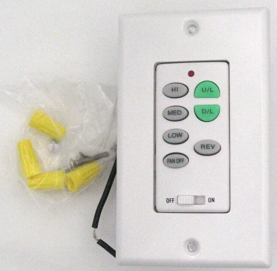 Ceiling Fan Remote Wall Control Uc9051t Shelly Lighting