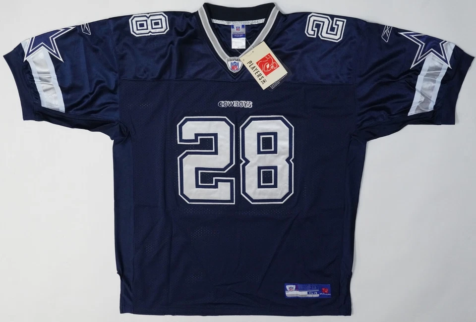 Camiseta de fútbol americano firmada por Felix Jones de los vaqueros certificado de autenticidad PSA/DNA Arkansas Razorbacks automática Foto 3 de 4