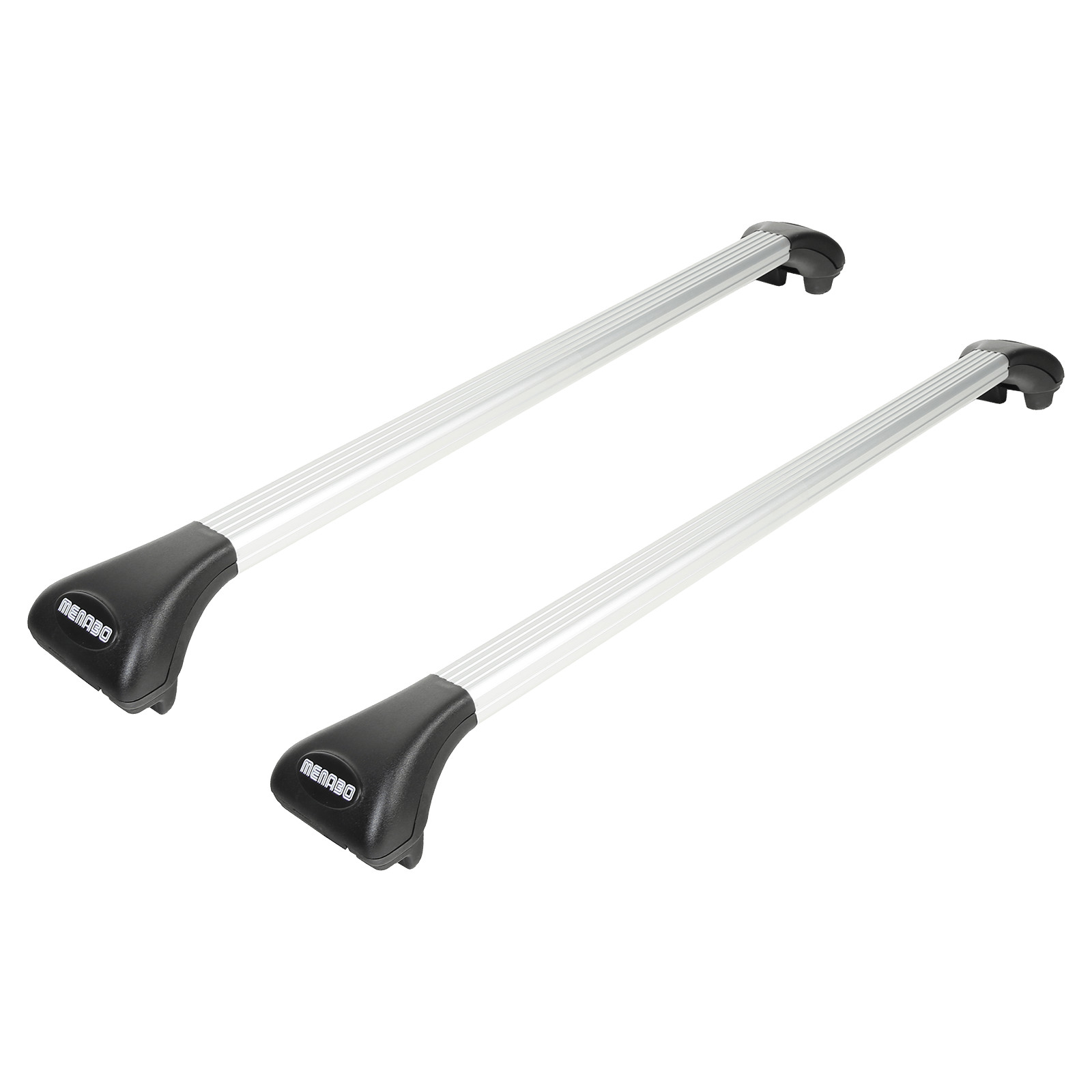Barres de toit pour rails Subaru Impreza break solution coffre Menabo - 3