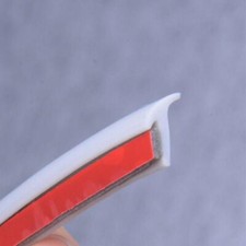 Slanted T-Type Seal Weather Strip Edge Trim Car Bumper Lip/Side Skirt Headlight 