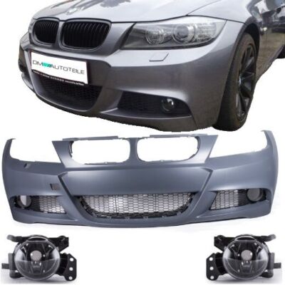 FACELIFT Stoßstange vorne für SRA passt für BMW 3er E90 E91 Serie / M Paket LCI
