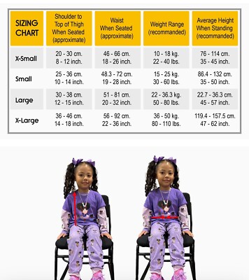 NEW RideSafer Travel Vest Car Seat Blue Extra Small XS Ride Safer