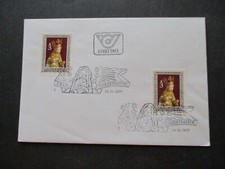 F73) Christkindl FDC 25.11.1977 - UKZ 7 + 26.12.1977 - UKZ 2