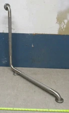 Shower/Tub Grab Bar, 32" x 32" L-Shaped, 1-1/2" Stainless Steel, Inside Corner